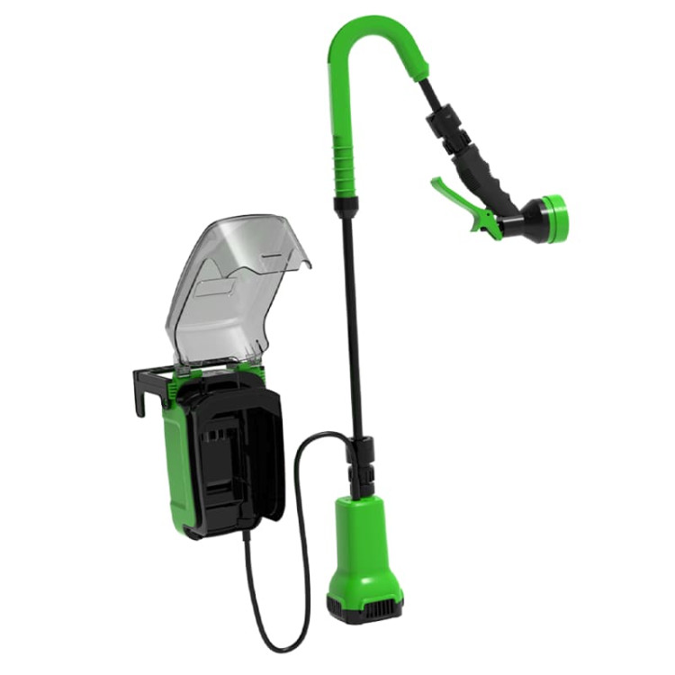 насос Насос аккумуляторный для полива из бочки Greenworks 24v, без АКБ и ЗУ 3401007