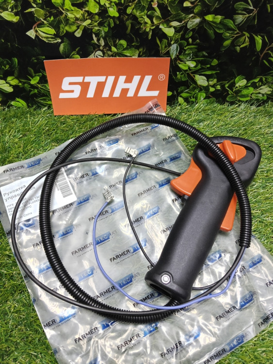 Ручка газа в сборе на STIHL FS55 (4140-790-1307) FarmerTec PJ05526 
