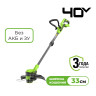 Триммер аккумуляторный Greenworks G40LT331, 40V, 33 см, без АКБ и ЗУ 2113507 Триммер аккумуляторный Greenworks G40LT331, 40V, 33 см, без АКБ и ЗУ 2113507