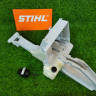 Корпус топливного бака на бензопилу STIHL MS 440 1128-350-0851 Корпус топливного бака на бензопилу STIHL MS 440 1128-350-0851